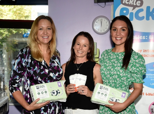 TV Weather Presenter, Laura Tobin visits Croydon Hospital's neonatal unit